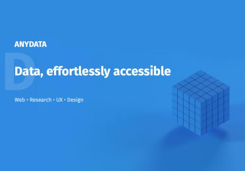 Online data marketplace built from scratch