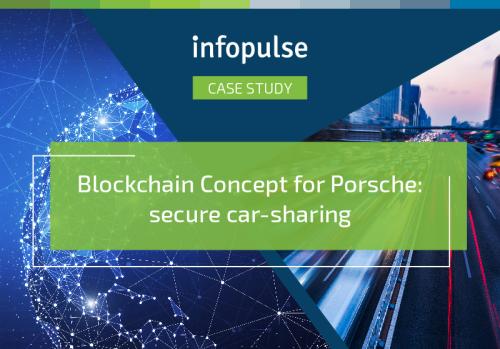 Blockchain concept for Porsche