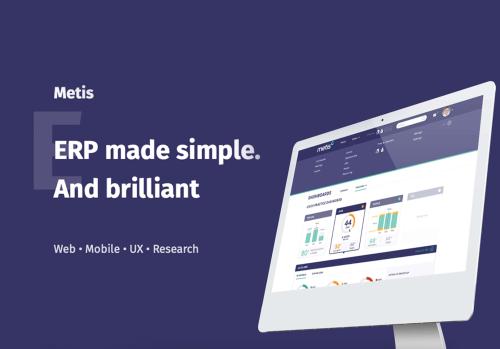 UX Award winning product design for Metis