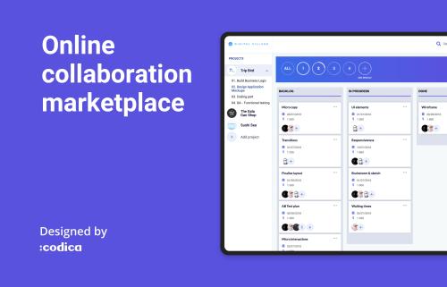 Online collaboration marketplace