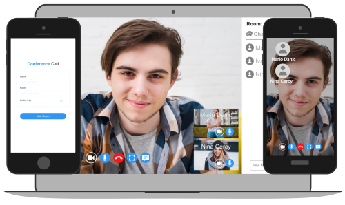 Audio & Video Conferencing Application