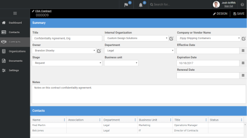 Contract Lifecycle Management