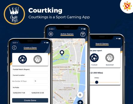 Courtking: Nearby Gaming Tournaments Locator