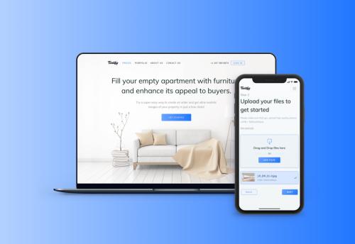 Tantify virtual staging platform