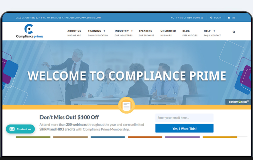 COMPLIANCE PRIME - CORPORATE TRAINING PORTAL