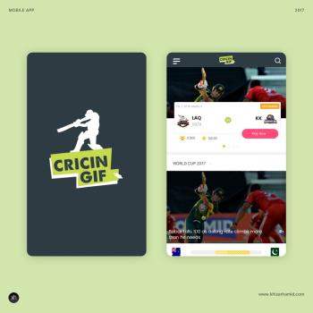 Cricingif mobile iOS app
