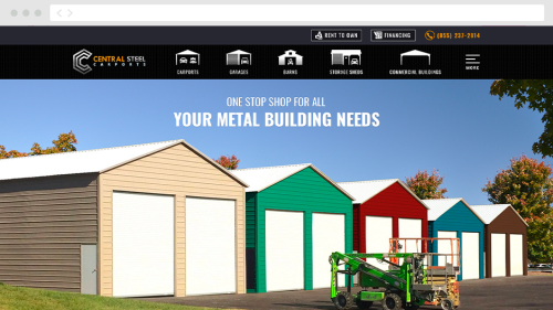Central Steel Carport