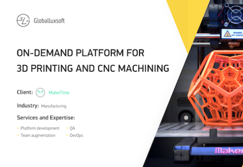 On-demand platform for 3D printing and CNC machining