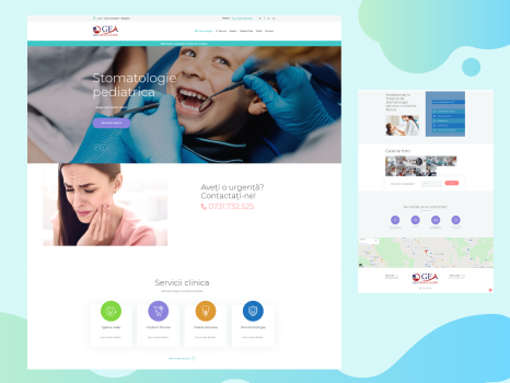 Presentation Website for a Dental Clinic