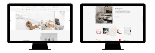 Scraftt Website Development
