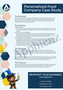 Personalized Food Company Case Study
