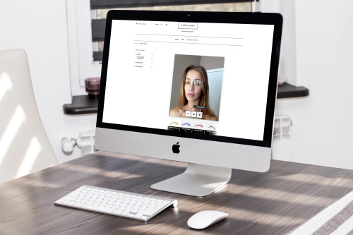 Eye lash fitting app with face recognition and WooCommerce integration