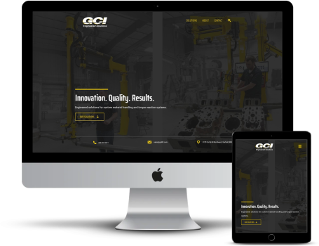 Manufacturing Website Redesign