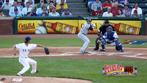 Cholula MLB Team "Flamethrower" Sponsorship