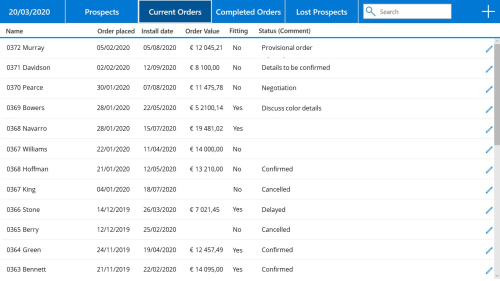 CRM module