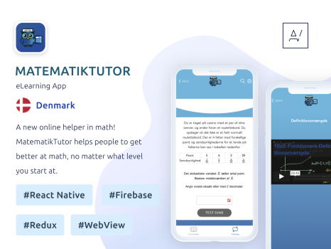 MatematikTutor - eLearning App for learning Math