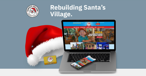 Santa's Village responsive website