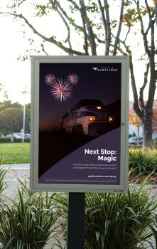 Amtrak Pacific Surfliner x Disney  |  Ad Campaign