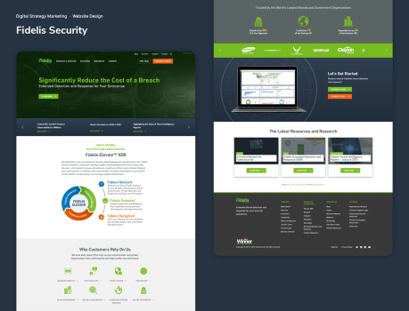 Cyber Security Website Design