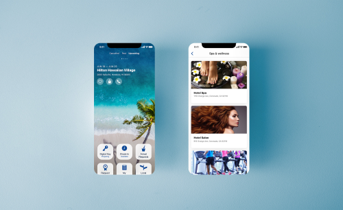 Hilton Honors for iOS - "Explore" experience design