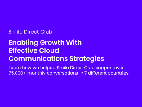 Smile Direct Club - SMS/MMS Conversations with Customers