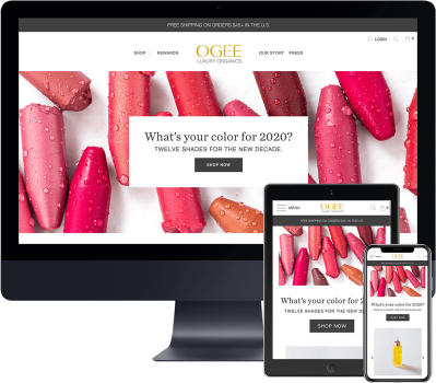 Ogee Replatforming to Shopify & CRO