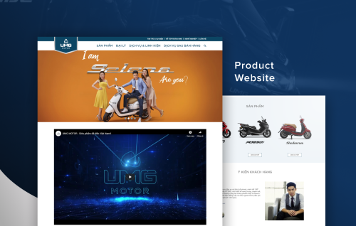 UMG Motor - Product Website