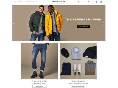 McGregor - Web Design