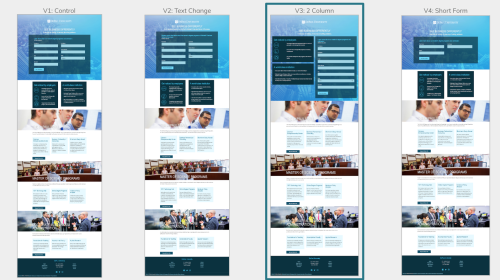 DePaul University - Online visibility and conversions