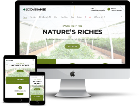 Online shop - medical marijuana