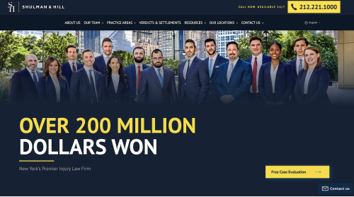 Shulman & Hill Full Web Rebuild