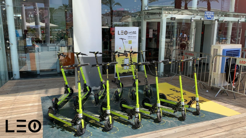 LeoRide vehicle sharing service