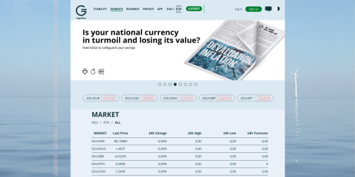 GSU Cryptocurrency Exchange Platform