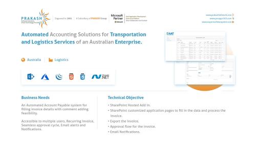 Automated Accounting Solution Using Azure and SharePoint