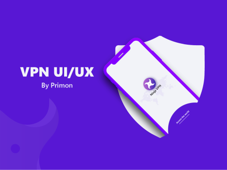 Ninja VPN Mobile App  UI