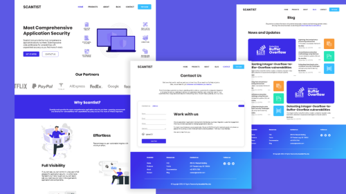 Web Development for Scantist Pte. Ltd.