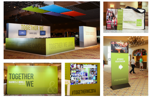 Barnes and Noble Show Branding