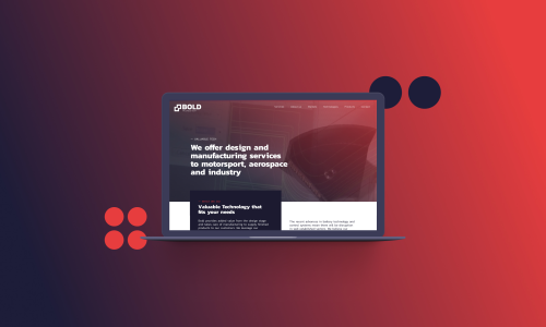 Web Design for a Tech Start-up