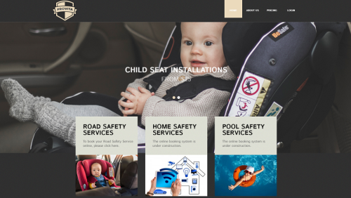Online booking and management  safety services