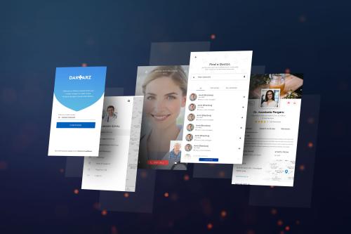 DaktarZ Android App Design