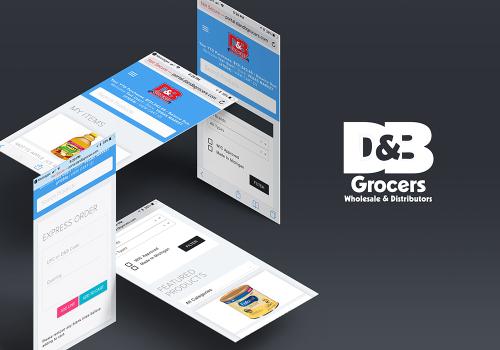Mobile App Development for D&B Grocers