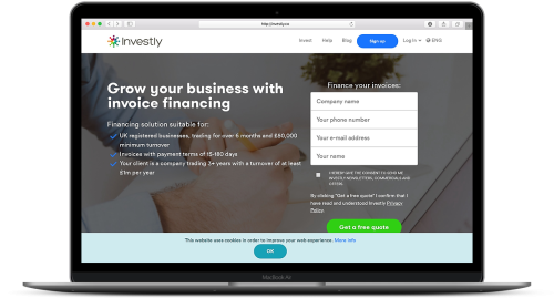 Developed an Invoicing platform