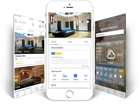 Travel Booking App for Android and iOS platforms