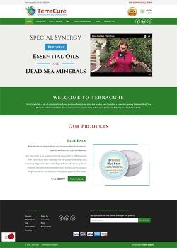 Terra Cure  - An eCommerce Store Designed on Shopify