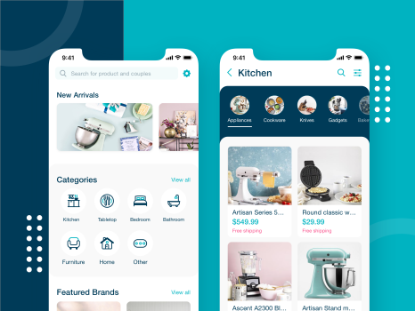iOS Ecommerce App