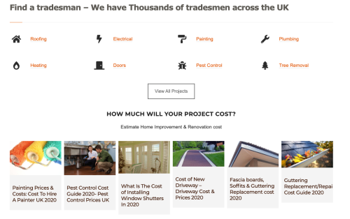 100.000 organic visits per month