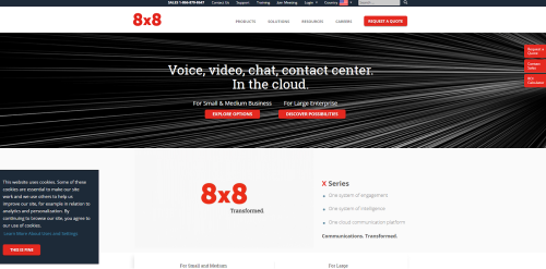 8x8 - Business VoIP Communications Solutions ·