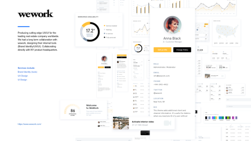 WeWork - Sales Tool UX / UI