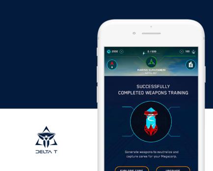 UX | UI for India's first AR gaming company