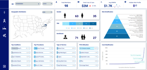 BI Insights for Disease Prediction Model